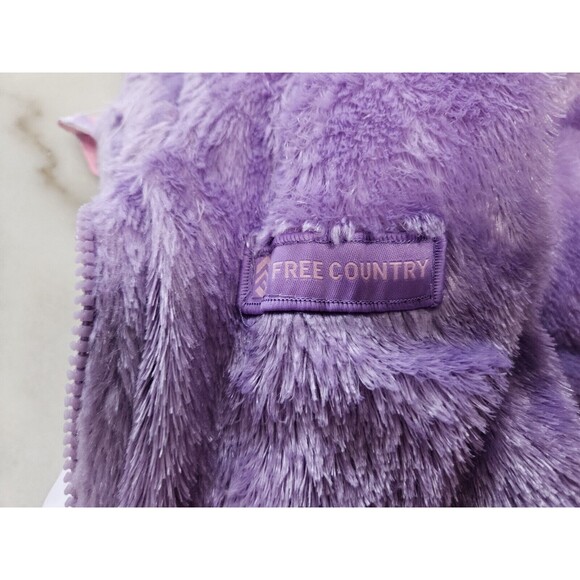 Free Country Girls Hooded Jacket Coat OUTDOOR PINK XL Girls - Picture 5 of 13